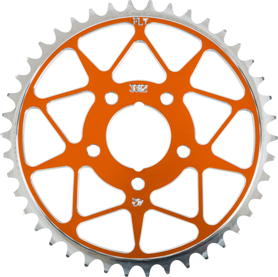 Sprocket Rear 42 Orange