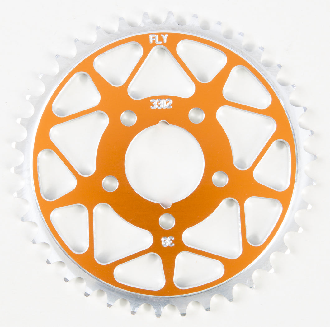 Sprocket Rear 38 Orange