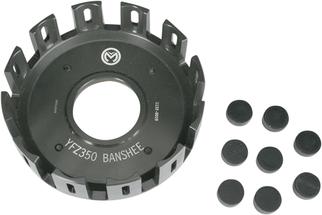 Billet Clutch Basket With Cushion - MOOSE RACING HARD-PARTS