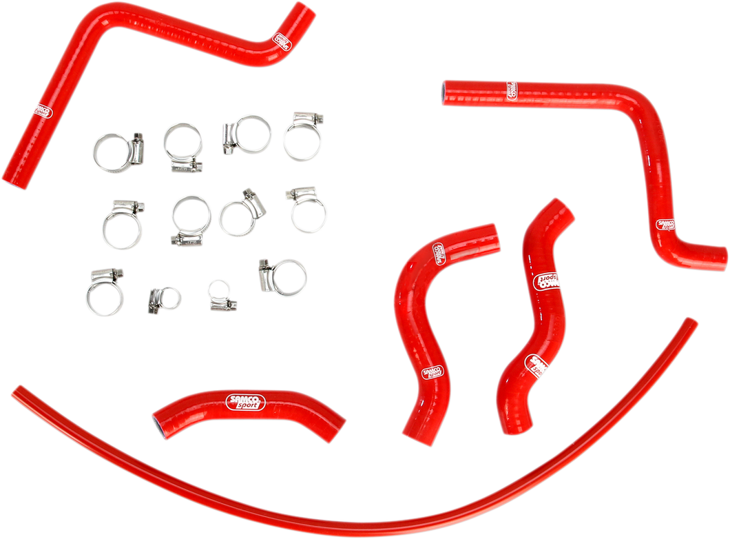 Radiator Hose Kit Red